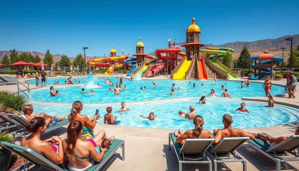 Sandy Utah family attractions at Cowabunga Bay Water Park