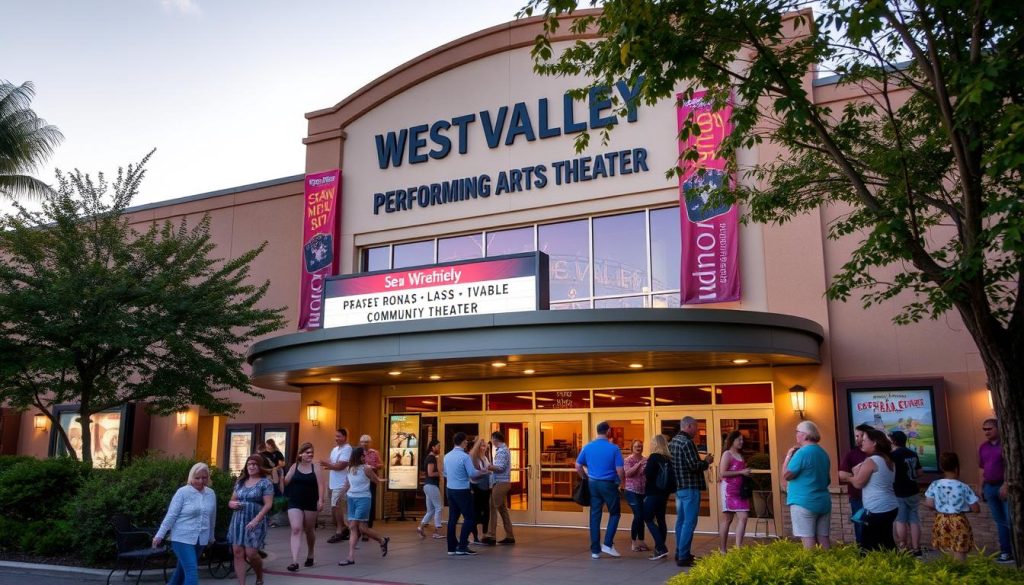 West Valley Performing Arts Theater showcasing community theater and cultural events