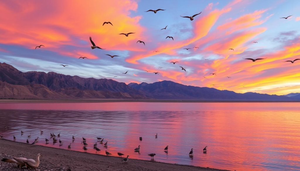 Experience the Great Salt Lake for outdoor adventures and birdwatching at Tooele Utah